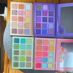 Glamlite Eyeshadow Palettes: Wine, Dirty Martini, Margarita, Chocolate Martini
